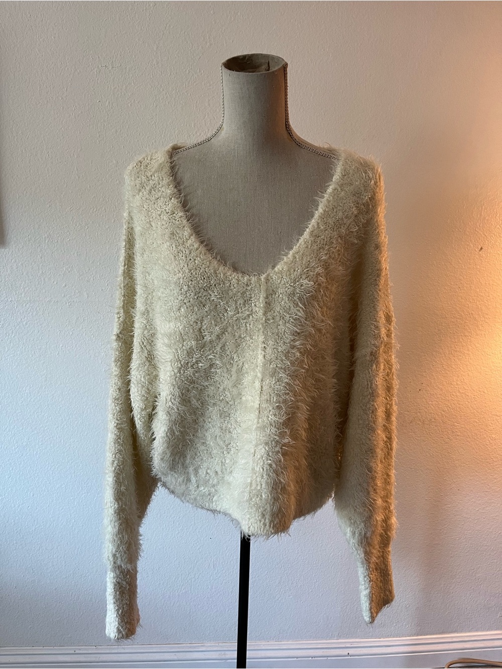 Free People Fuzzy Sweater